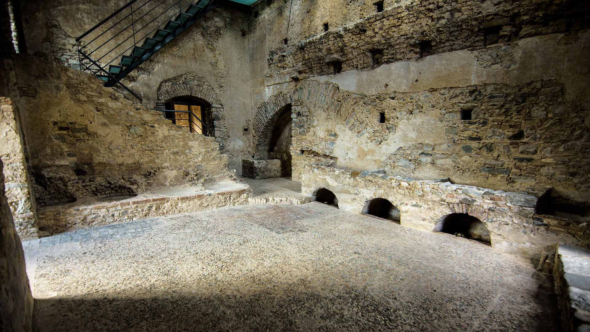 Castello Svevo di Rocca Imperiale - la cucina